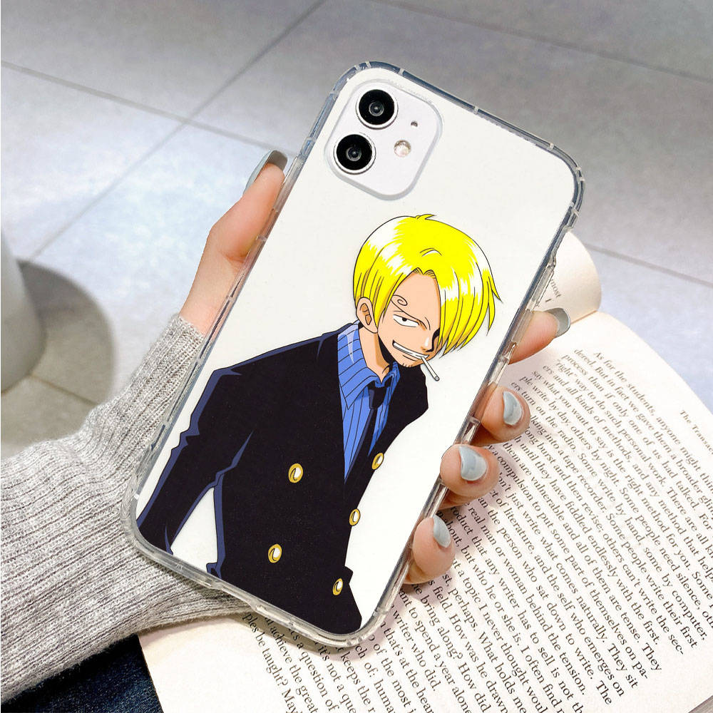Case for Samsung A04 A14 A23 A34 A54 M23 M33 M52 M53 Realme 10 9 C30S C35 C55 VIVO Y02S Y21 Y51 X80 Pro Transparent Cover WI58 One Piece Member