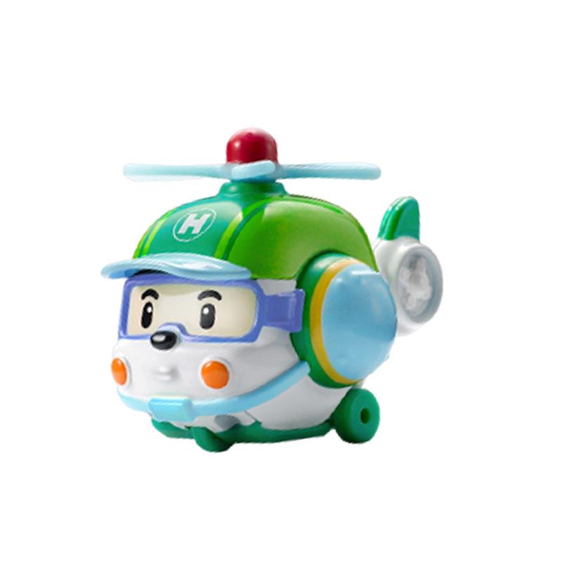 

Трансформирующийся Сплавной Полицейский Автомобиль Игрушка - Поли, Рой, Хели, Машина Скорой Помощи Анба