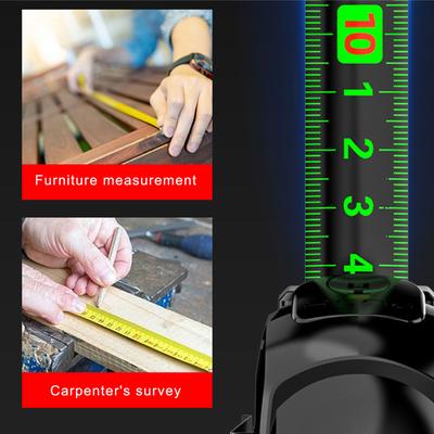 5/7.5/10m Carbon Steel Retractable Tape Measure Antifall Measure Rulers Manual Lock Measure Tape Accurate Measurements