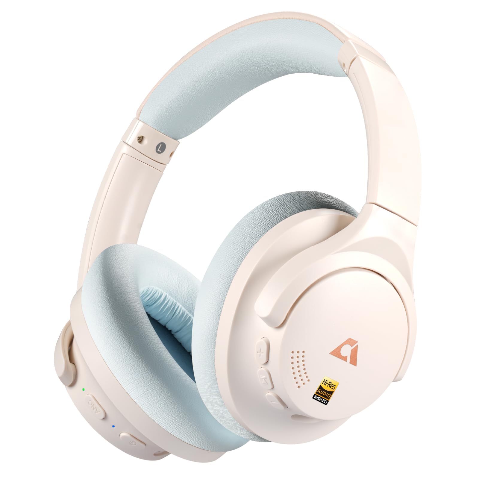 

1Mii Беспроводное гибридное активное шумоподавление, настраиваемый эквалайзер, до 75 часов непрерывного режима прозрачности Y8+ (Наушники Bluetooth 5.3) [Поддержка LDAC,