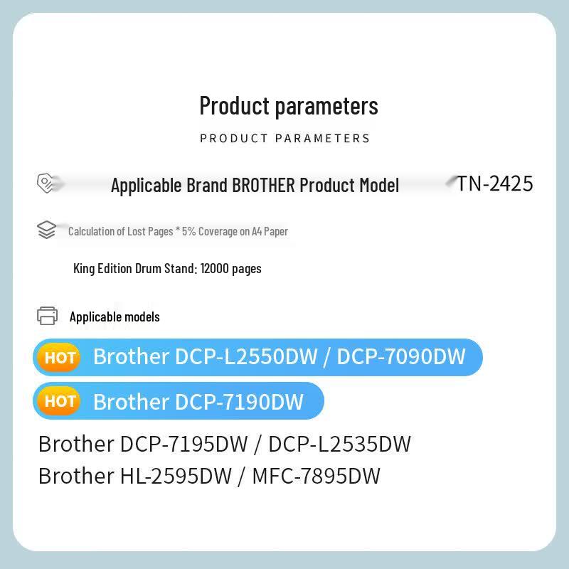 Caijin Premium Kompatible Toner- & Trommeleinheiten für Brother Drucker
