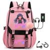 Kujō Jōtarō Anime JoJo's Bizarre Adventure Rucksack Learner School Tote Cloth Teens Outside Trip Backpack Trend Gift