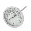 BBQ Grill Thermometer 304 Stainless Steel 100 To 500 Fahrenheit  3.3 Inch Glow Dial Barbecue Temperature Gauge for