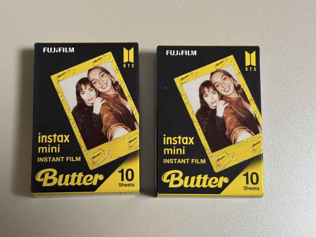 [USED] BTS Butter Instax Film Instant Camera