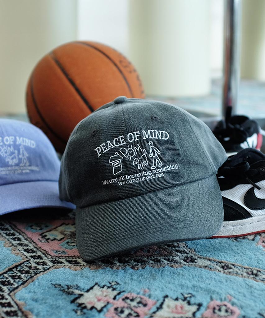 Beollunpeulenjeu Peace Of Mind Pigment Ball Cap Black