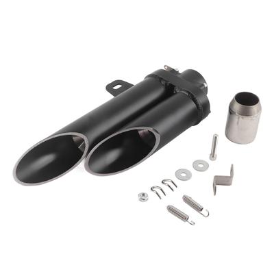 Motorrad-Universal-Doppelauspuff-Schalldämpfer, hinteres Endrohr für R6 MT?03 MT?07 MT?09