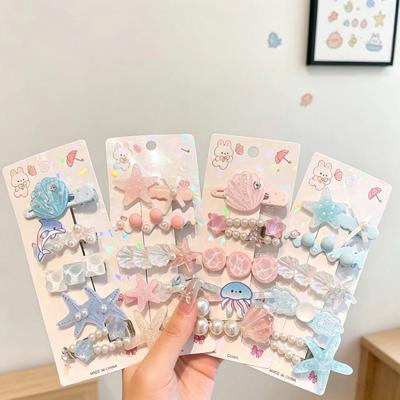 Starfish Hair Clip for Little Girls – Cute Summer Accessory