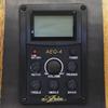 ARIA Stain Black Electric Acoustic Guitar Aria FET-F2 F-Hole