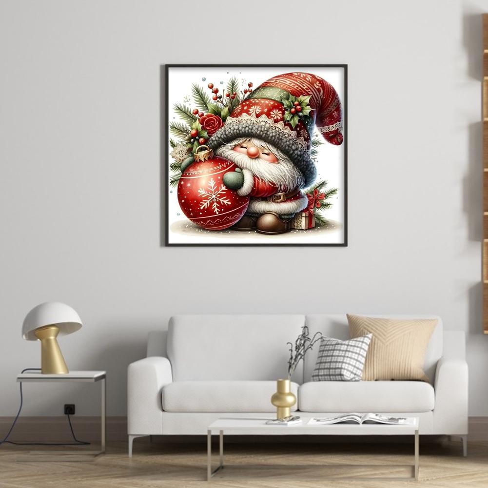 Christmas Printed Cross Stitch Kit DIY 11CT Embroidery Craft Set Home Decor