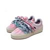 Anta Kyrie Stil Original Version Rosa Bunte Schnürsenkel Retro Trendige Mode Bequem Rutschfest Verschleißfest Niedrig geschnittene Skateschuhe 112531802S-3