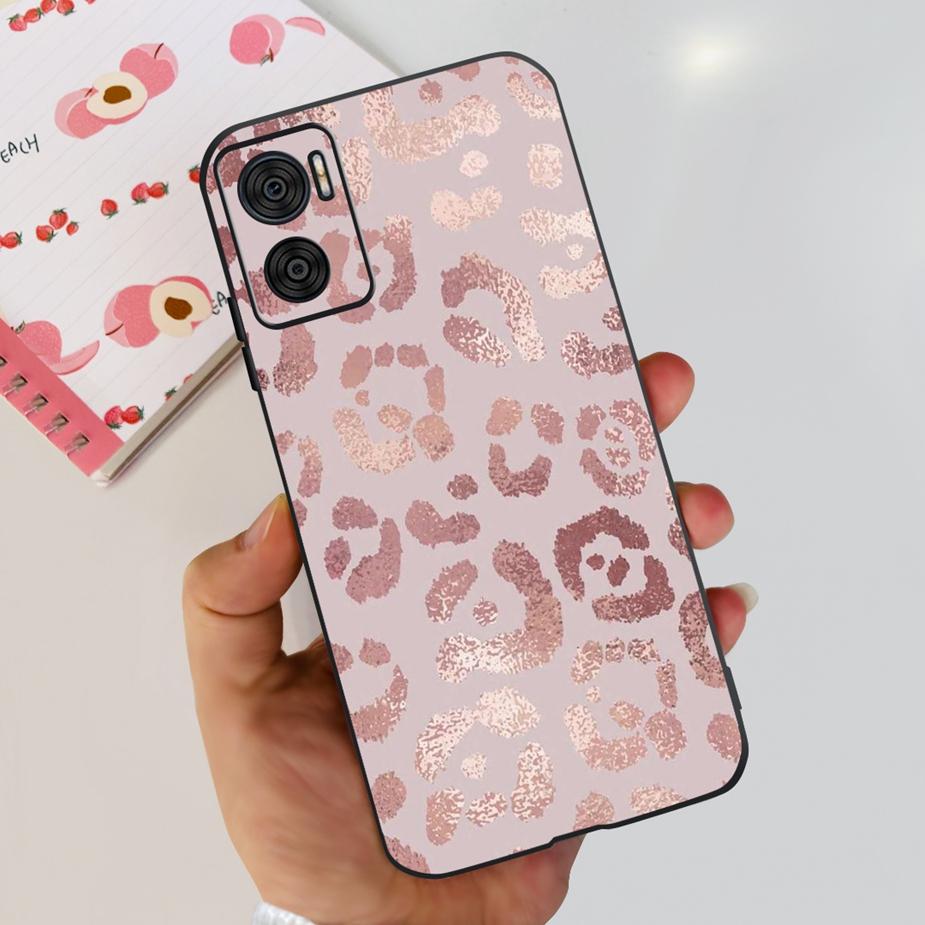 For Motorola Moto E22 Case Moto E22i New Fashion Painted Back Cover Soft Silicone Phone Case For Moto E22s E22i MotoE22 I Fundas