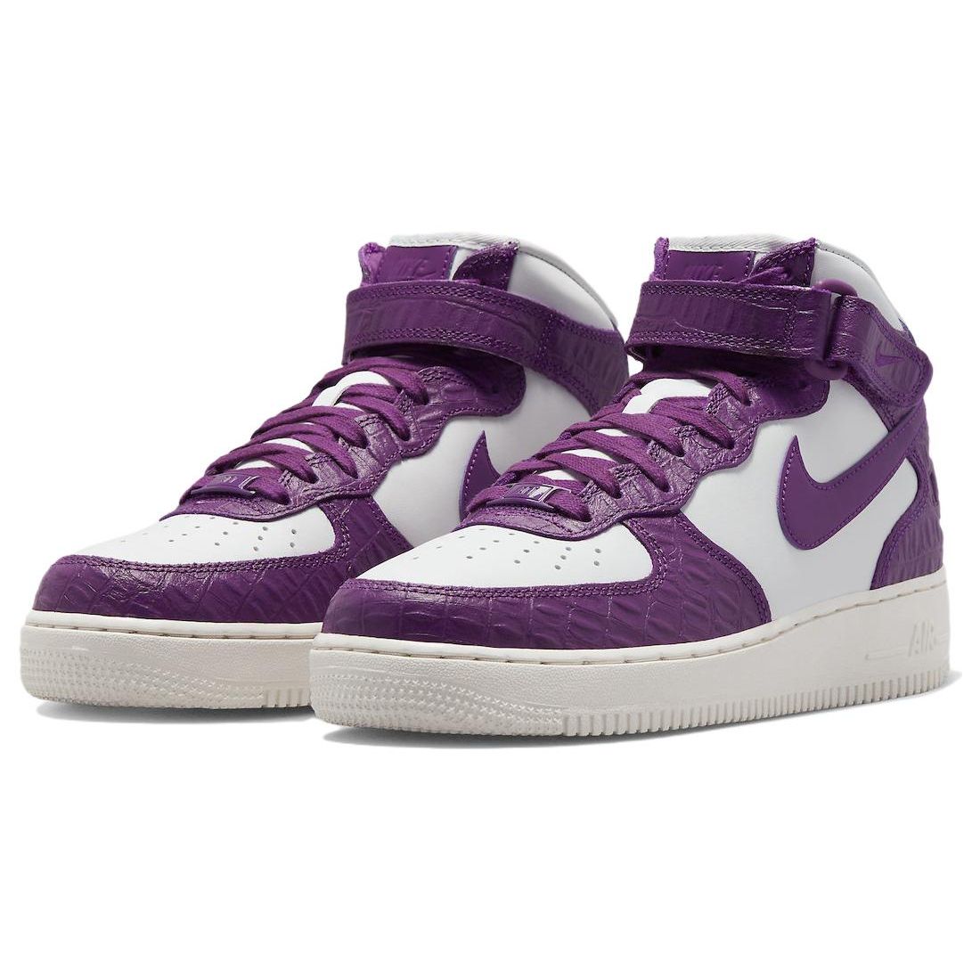 Женские кроссовки Nike Air Force 1 07 Mid Tokyo 2003 Purple Viotech Summit-White — фото 3