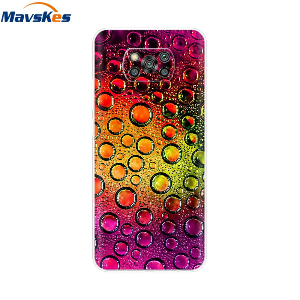 Pour Xiaomi POCO X3 Coque Pour Poco X3 Pro NFC Silicone Souple Arrière Pour Poco X3 POCOX3 X 3 NFC 6.67'' Fundas Coques Coque Pare-chocs
