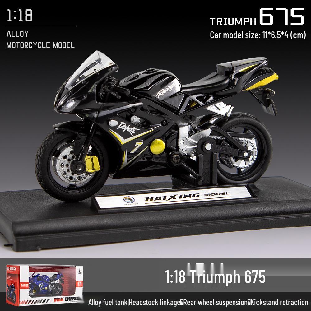 

Sea Star HX810 1/18 Модель мотоцикла Triumph Игрушка для детей