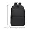 Unisex Business Casual Backpack - Large Capacity Oxford Fabric Laptop Bag, Durable Water-Resistant Travel Backpack for Work Coll