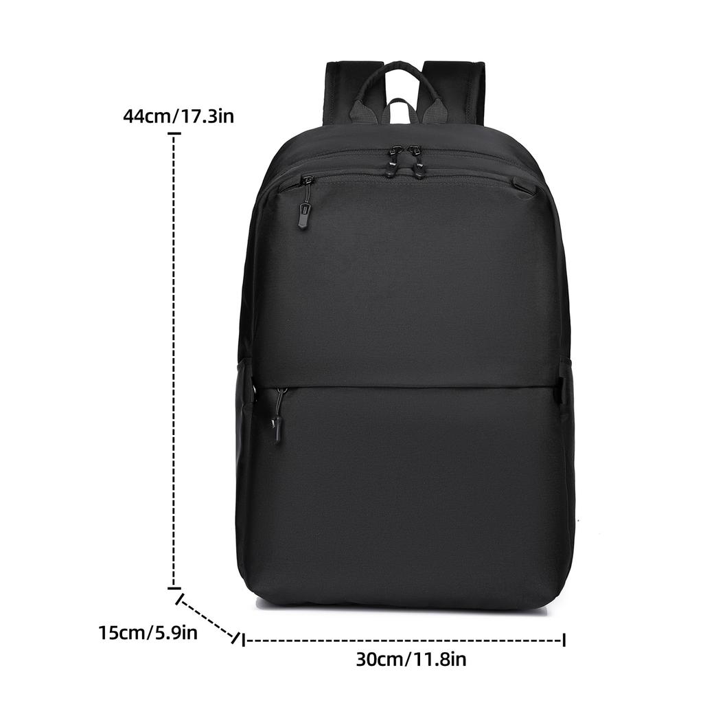 Unisex Business Casual Backpack - Large Capacity Oxford Fabric Laptop Bag, Durable Water-Resistant Travel Backpack for Work Coll