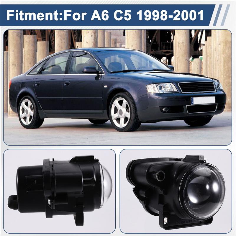 For A6 C5 Front Bumper Fog Light Daytime Running Lamp 4B0941699 4B0941700 1998 1999 2000 2001 Car Accessories
