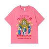 275 GSM Washed T-shirts 100% Cotton Dragon Ball V52 Super Saiyan Vegeta Print Unisex Heavy Cotton T Shirt