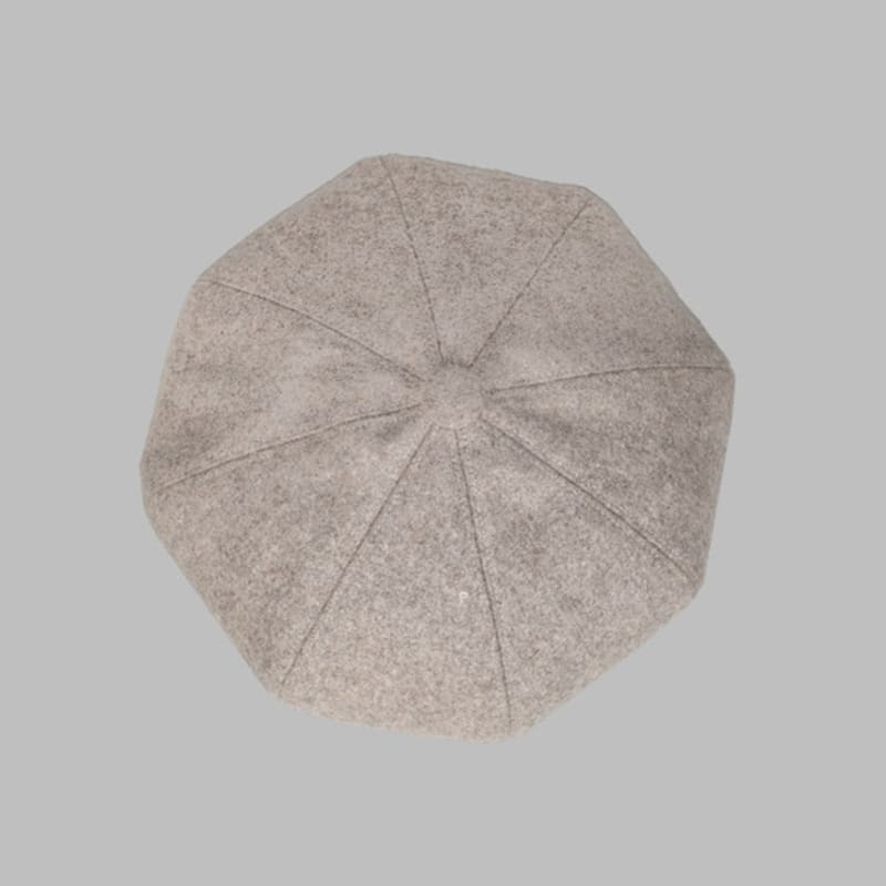 MAIA Wool Beret - Brown