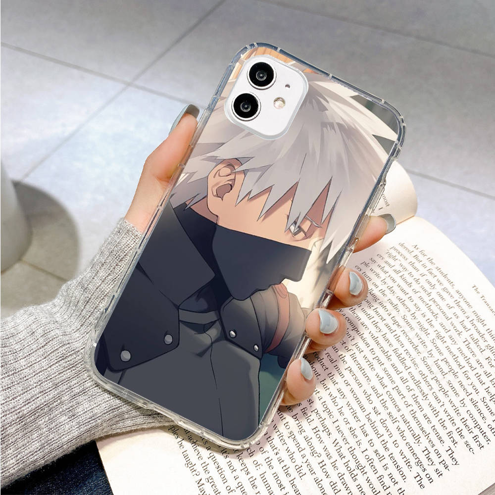 Case for Samsung A04 A14 A23 A34 A54 M23 M33 M52 M53 Realme 10 9 C30S C35 C55 VIVO Y02S Y21 Y51 X80 Pro Transparent Cover WI80 Boruto Anime