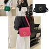 Chic Medium-sized Shoulder Bag For Women In Elegant Black White Pink Green