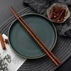 4 Pairs Extra Long Wooden Chopsticks 33cm Cooking Frying Chopsticks Kitchen Restaurant Reusable Chop Sticks For Hot Pot Noodle