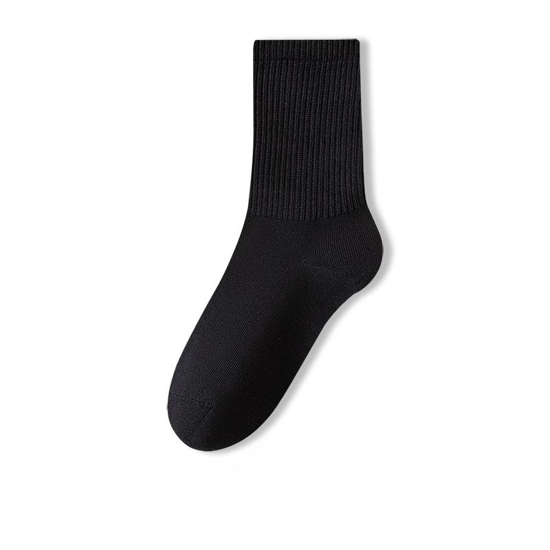 Female Spring and Autumn Pure Cotton High Elastic Breathable Tube Cotton Socks