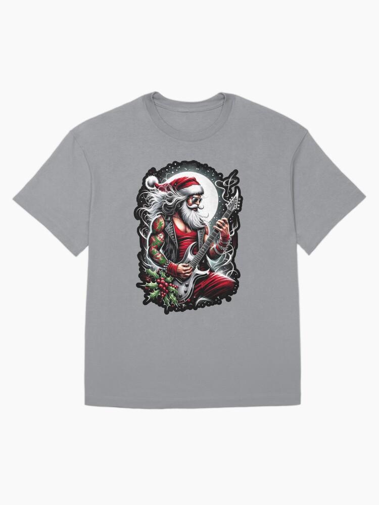 Pantera Heavy Metal Santa - Christmas Oversized Unisex T-Shirt
