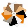 Multi-style 12"X10" Bundle Heat Transfer Vinyl Film Iron On Clothes HTV Printing for Tshirt Fabric Xmas Home Decor DIY by Cut