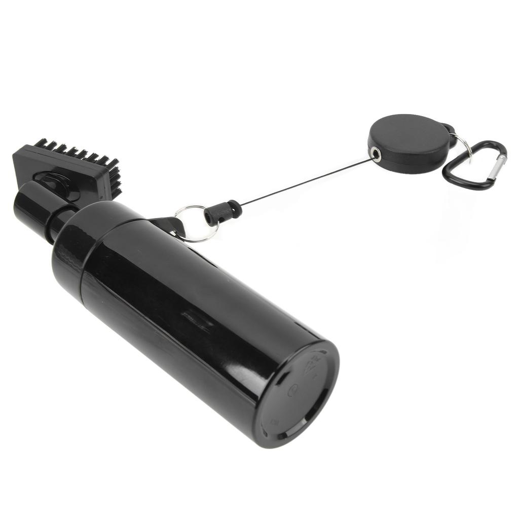Golf Water Brush with Nylon Bristles 160ML Detachable Water Bottle Water Spray Golf Cleaning Tool