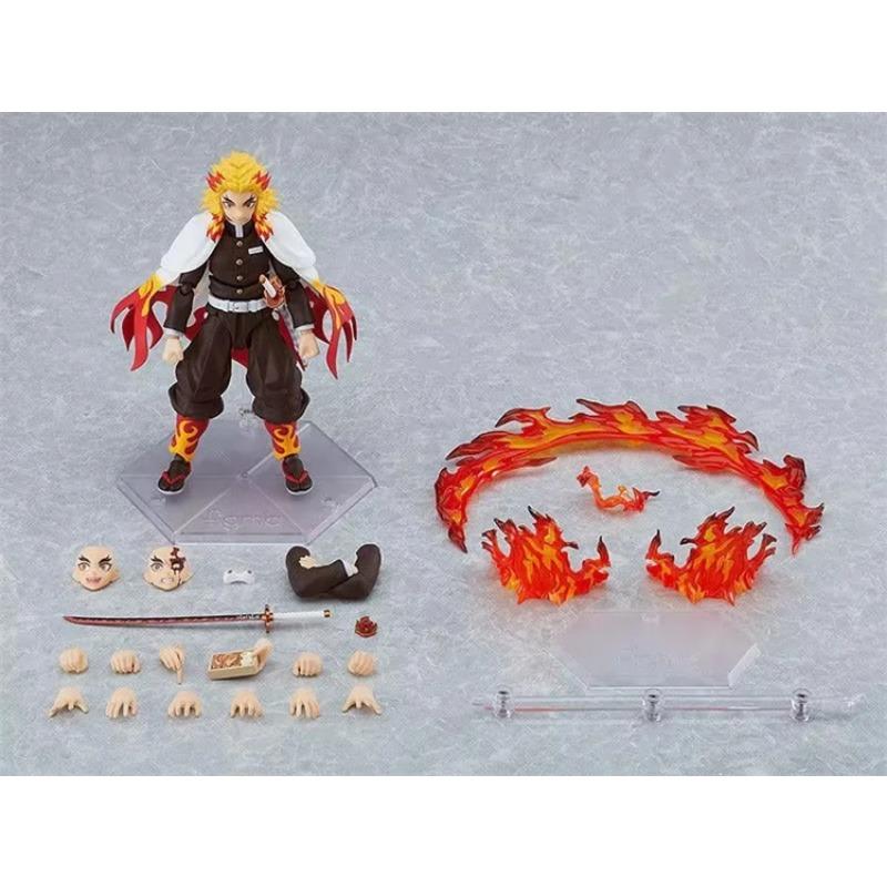 Anime Demon Slayer: Kimetsu No Yaiba Series 14cm Ko Articulated Figure Model Doll Desktop Decoration Trendy Toys Otaku Gifts