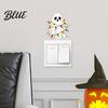 Ghost Light Switch Decals Halloween Decorative Sticker Cartoon Fairy Lamp Decal for Stickers Switch Removable Wall Sticker Bedroom Living Room Home