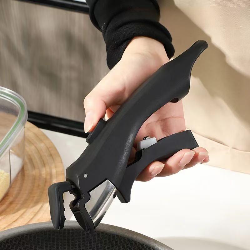 

Universal Handle, Detachable Handle, Pot Handle, Handle Accessory, Milk Pot, Wok, Universal Pot Handle, Anti-heat Handle чорний