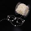 Pearl Beaded Chain Ribbon String DIY