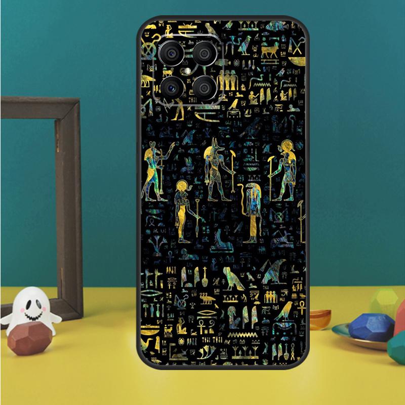 Egypt Pharaoh Mural Case For Honor X9a X8a X8b X9b X9c X8 X9 50 70 90 Lite Honor 200 Lite Magic 7 5 6 Pro Cover