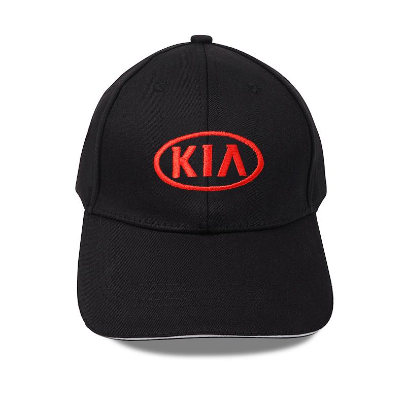 Kia Emblem Baseball Hat Men Women Adjustable Peaked Cap For KIA K3 Sportage Carnival K5 Seltos Pegas KX1 EV5 Sonet EV6 K4 EV3