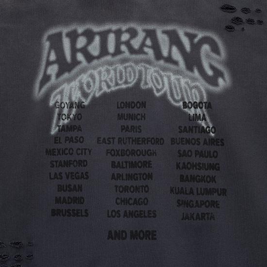 Pré-venda BTS World Tour ARIRANG Moletom Oficial com Zíper