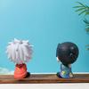 Model Toy Gift Anime JJK Figure Geto Suguru Look Up Figure Q Edition Satoru Gojo Figure Geto and Gojo Action Figure Sitting Pose