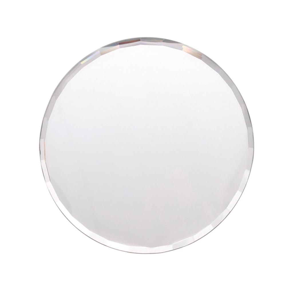 Tavolozza per Nail Art con Superficie a Specchio e Scomparti Multipli per Mescolare Design Leggero in Plastica Per Salone Professionale Uso Domestico