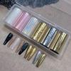 Laser Nail Foils Lace Design Nail Art Stickers Professional Nail Decorations  Manicure DIY