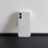 Ins Niche Style White Small Stars Cartoon Kawaii Cute Phone Case For iPhone 17 16 15 14 13 12 11 Pro Max Y2K Cover
