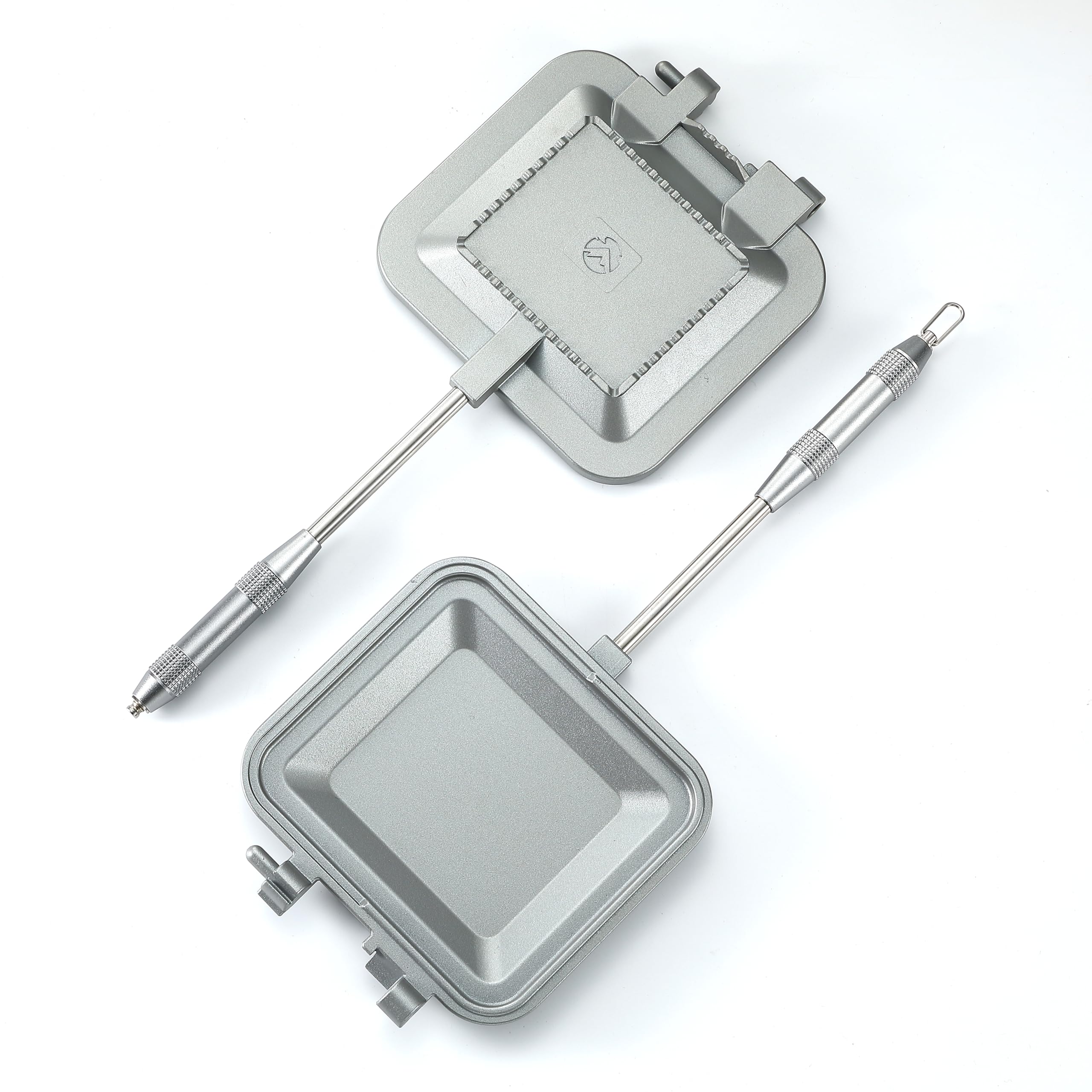 CAMPING MOON Тостер для горячих сэндвичей TT-1315, Одноконфорочный, Газ или Открытый огонь, Компактный, Алюминиевый