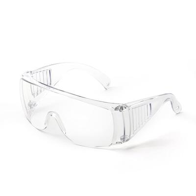 Safety Glasses Anti Fog Goggles Vented Sides Shields Transparent PC Frame Spectacles for Lab Medical and Daily Use 1 Pack