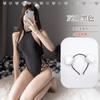Open crotch free sex underwear sexy one-piece hollow tight body open file free perspective temptation hollow pajamas