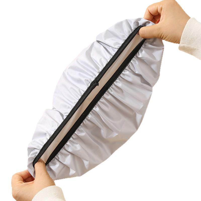 Women's Extra Large Waterproof Satin Shower Cap for Long Hair