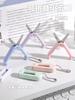 1pc Mini Portable Scalable Folding Scissors Creative Macaron Colors Stainless Steel Paper Cutting Art Projects Office School Sup