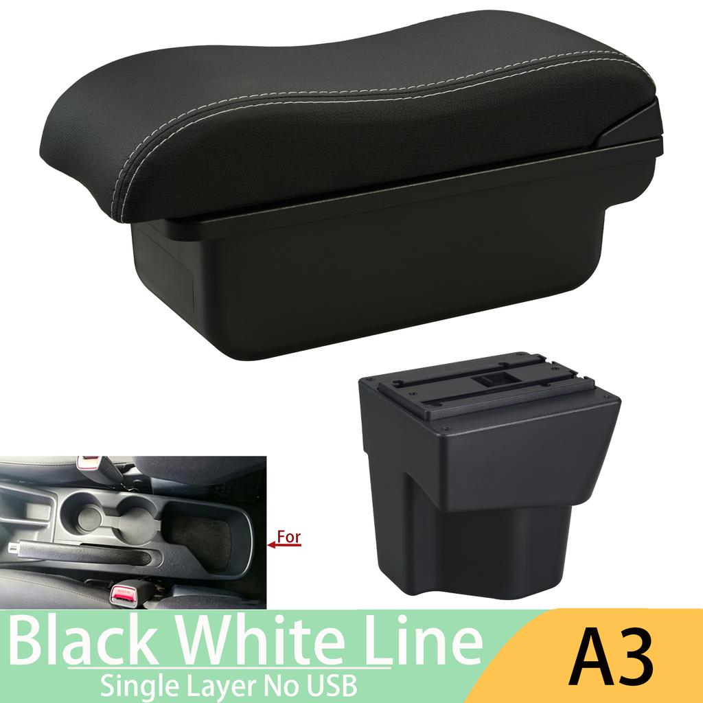 For KIA Rio 3 armrest box KIA K2 X-line Rio 3 2011 2012 2013 2014 2015 2016 car armrest accessories interior Storage box
