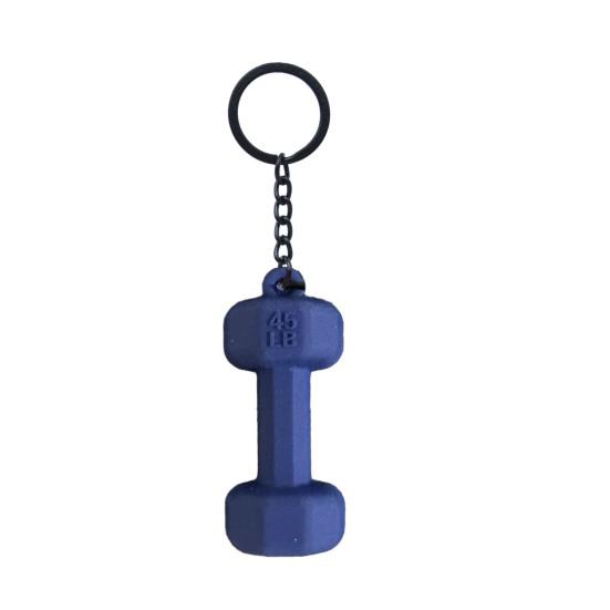 Sports Keychain Pendant Decorative Kettlebell Dumbbell Design Keyring Car Keys Bags Backpacks Accessory