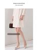 Aishangchen Mandarin Collar Long Sleeve A-line Dress with Frog Buttons