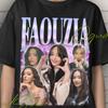Faouzia 90s Rap Hip Hop Tee - Homage T-Shirt